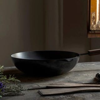 KnIndustrie Black Pasta Pan/Wok - black - Buy now on ShopDecor - Discover the best products by KNINDUSTRIE design