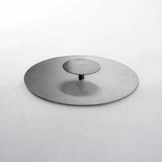 KnIndustrie Crete Lid - in satin steel 20 cm - 7.87 in - Buy now on ShopDecor - Discover the best products by KNINDUSTRIE design
