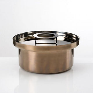 KnIndustrie Foodwear Casserole - bottom in steel - bronze - Buy now on ShopDecor - Discover the best products by KNINDUSTRIE design