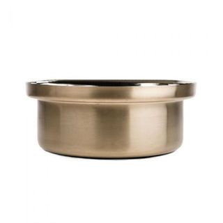 KnIndustrie Foodwear Casserole - bottom in steel - bronze Deep 30 cm - 11.82 in - Buy now on ShopDecor - Discover the best products by KNINDUSTRIE design