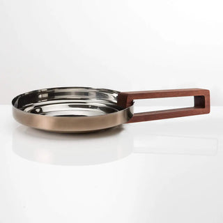 KnIndustrie Foodwear Pan/Plate diam. 20 cm. - 7.87 in. - bronze - Buy now on ShopDecor - Discover the best products by KNINDUSTRIE design