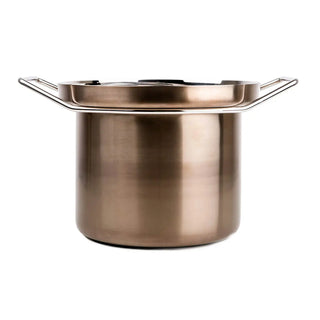KnIndustrie Foodwear Pot diam. 26 cm. - 10.23 in. - bronze - Buy now on ShopDecor - Discover the best products by KNINDUSTRIE design