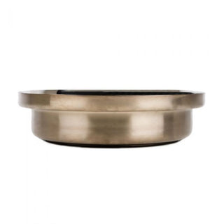 KnIndustrie Foodwear Casserole - bottom in steel - bronze Shallow 34 cm - 13.39 in - Buy now on ShopDecor - Discover the best products by KNINDUSTRIE design