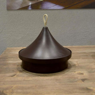 KnIndustrie Glocal Tajine diam. 30 cm. - 11.81 in. - dark brown - Buy now on ShopDecor - Discover the best products by KNINDUSTRIE design