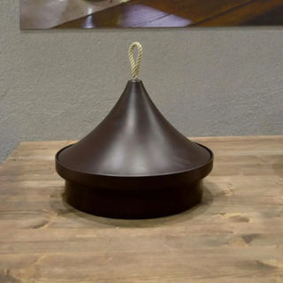 KnIndustrie Glocal Tajine diam. 30 cm. - 11.81 in. - dark brown - Buy now on ShopDecor - Discover the best products by KNINDUSTRIE design