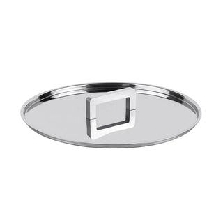 KnIndustrie Norma Lid - steel 24 cm - 9.45 in - Buy now on ShopDecor - Discover the best products by KNINDUSTRIE design