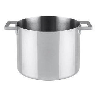 KnIndustrie Norma Pot - steel 24 cm - 9.45 in - Buy now on ShopDecor - Discover the best products by KNINDUSTRIE design