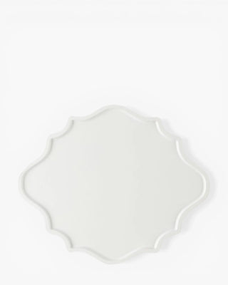 KnIndustrie Outline tray White 40 cm - 15.74 in - Buy now on ShopDecor - Discover the best products by KNINDUSTRIE design