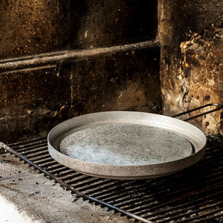 KnIndustrie The Griddle Soapstone diam. 34 cm. - 13.38 in. - Buy now on ShopDecor - Discover the best products by KNINDUSTRIE design