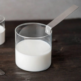 KnIndustrie The kettle glass Milk Boiler diam. 12 cm. - 4.72 in. - Buy now on ShopDecor - Discover the best products by KNINDUSTRIE design