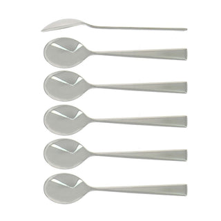 Forge de Laguiole Elegance set 6 coffee spoons Polished steel - Buy now on ShopDecor - Discover the best products by FORGE DE LAGUIOLE design