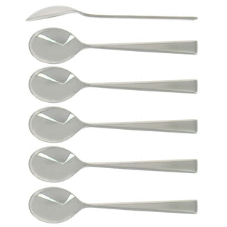 Forge de Laguiole Elegance set 6 soup spoons Polished steel - Buy now on ShopDecor - Discover the best products by FORGE DE LAGUIOLE design