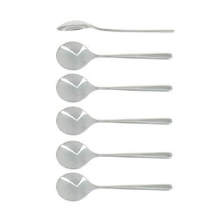 Forge de Laguiole Essentielle set 6 coffee spoons Polished steel - Buy now on ShopDecor - Discover the best products by FORGE DE LAGUIOLE design