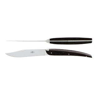 Forge de Laguiole Signature Christian Ghion for Gérald Passédat table knives set with ash tree handle Set 2 - Buy now on ShopDecor - Discover the best products by FORGE DE LAGUIOLE design