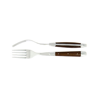 Forge de Laguiole Tradition table forks set with ash tree handle Set 2 - Buy now on ShopDecor - Discover the best products by FORGE DE LAGUIOLE design