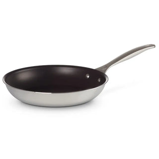 Le Creuset Signature Stainless Steel shallow non-stick frying pan 26 cm - 10 1 4 in - Buy now on ShopDecor - Discover the best products by LE CREUSET design