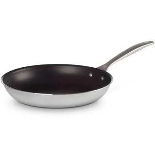 Le Creuset Signature Stainless Steel shallow non-stick frying pan 30 cm - 11 3 4 in - Buy now on ShopDecor - Discover the best products by LE CREUSET design