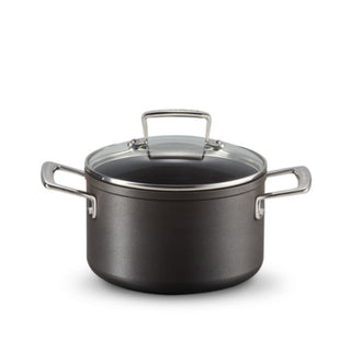 Le Creuset Toughened Non-Stick deep casserole with glass lid 18 cm - Buy now on ShopDecor - Discover the best products by LECREUSET design