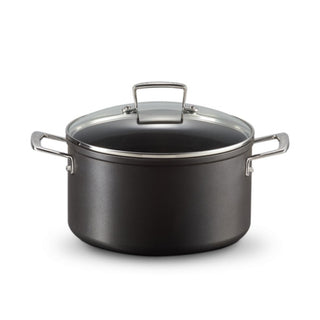 Le Creuset Toughened Non-Stick deep casserole with glass lid 24 cm - Buy now on ShopDecor - Discover the best products by LECREUSET design