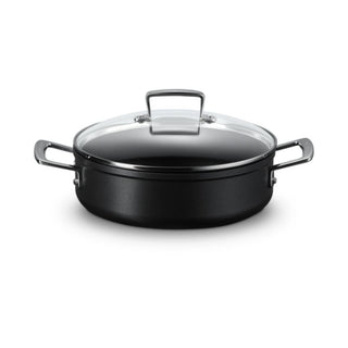Le Creuset Toughened Non-Stick sauteuse with glass lid 24 cm - Buy now on ShopDecor - Discover the best products by LECREUSET design