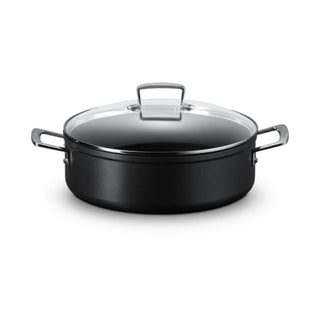 Le Creuset Toughened Non-Stick sauteuse with glass lid 28 cm - Buy now on ShopDecor - Discover the best products by LECREUSET design