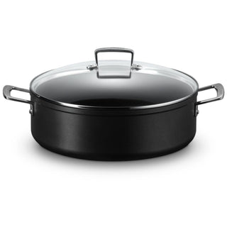 Le Creuset Toughened Non-Stick sauteuse with glass lid 30 cm - Buy now on ShopDecor - Discover the best products by LECREUSET design