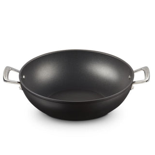 Le Creuset Toughened Non-Stick wok 32 cm - 5 1 2 qt - Buy now on ShopDecor - Discover the best products by LE CREUSET design