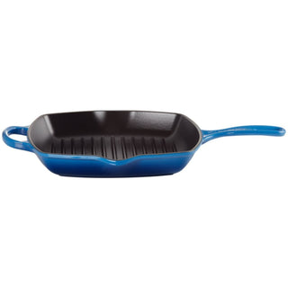 Le Creuset Signature cast iron grillit Le Creuset Azure Blue Square - Buy now on ShopDecor - Discover the best products by LE CREUSET design
