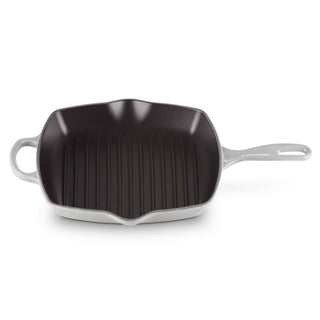 Le Creuset Signature cast iron grillit Le Creuset Mist grey Square - Buy now on ShopDecor - Discover the best products by LE CREUSET design