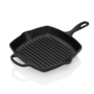 Le Creuset Signature cast iron grillit Black Square - Buy now on ShopDecor - Discover the best products by LE CREUSET design