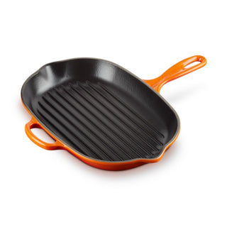 Le Creuset Signature cast iron grillit Le Creuset Volcanic Oval - Buy now on ShopDecor - Discover the best products by LE CREUSET design