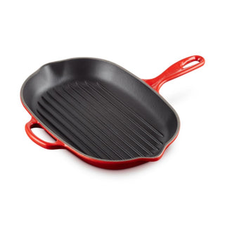 Le Creuset Signature cast iron grillit Le Creuset Cerise Oval - Buy now on ShopDecor - Discover the best products by LE CREUSET design