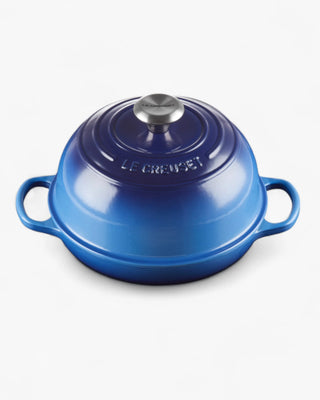 Le Creuset Cast Iron bread oven diam. 24 cm. Le Creuset Azure Blue - Buy now on ShopDecor - Discover the best products by LE CREUSET design