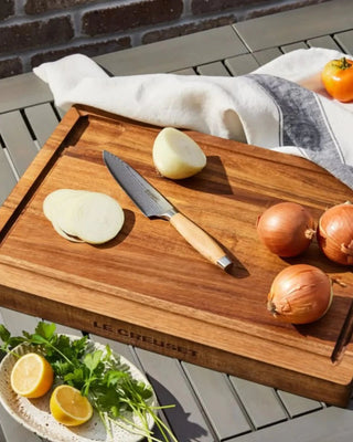 Le Creuset acacia wood carving board - Buy now on ShopDecor - Discover the best products by LE CREUSET design