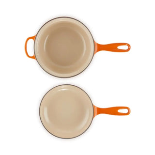 Le Creuset Signature cast iron 2 in 1 saucepan diam. 22 cm. - Buy now on ShopDecor - Discover the best products by LE CREUSET design