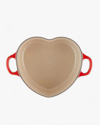 Le Creuset cast iron heart casserole with heart shaped knob diam. 20 cm. - Buy now on ShopDecor - Discover the best products by LE CREUSET design