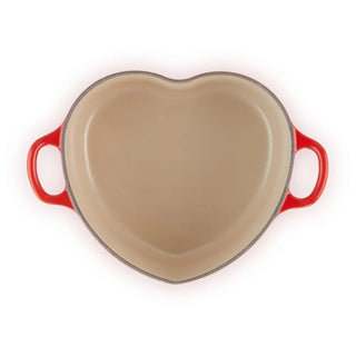 Le Creuset cast iron heart casserole with heart shaped knob diam. 20 cm. - Buy now on ShopDecor - Discover the best products by LE CREUSET design