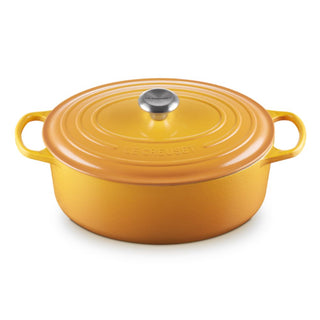 Le Creuset Signature cast iron oval casserole Le Creuset Nectar - Buy now on ShopDecor - Discover the best products by LE CREUSET design