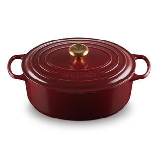 Le Creuset Signature cast iron oval casserole Le Creuset Rhone - Buy now on ShopDecor - Discover the best products by LE CREUSET design