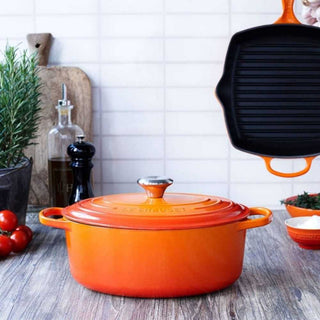 Le Creuset Signature cast iron oval casserole - Buy now on ShopDecor - Discover the best products by LE CREUSET design