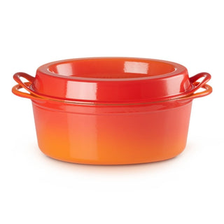 Le Creuset Tradition cast iron oval doufeu 32 cm. Le Creuset Flame - Buy now on ShopDecor - Discover the best products by LECREUSET design