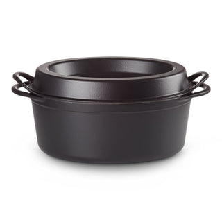 Le Creuset Tradition cast iron oval doufeu 32 cm. Le Creuset Satin black - Buy now on ShopDecor - Discover the best products by LE CREUSET design