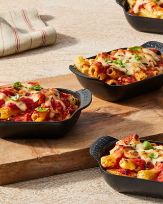 Le Creuset Gourmand set of 4 mini rectangular bakers 11.3 x 4.6 cm. - 4.45 x 1.81 in. - Buy now on ShopDecor - Discover the best products by LE CREUSET design