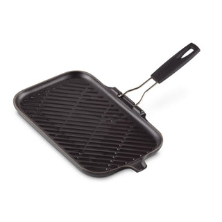 Le Creuset Tradition cast iron rectangular grill with silicone handle 36x20 cm. - Buy now on ShopDecor - Discover the best products by LE CREUSET design