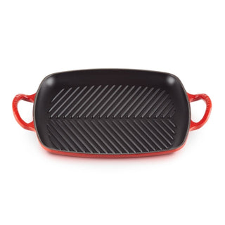 Le Creuset Signature cast iron grill Le Creuset Cerise Rectangular - Buy now on ShopDecor - Discover the best products by LE CREUSET design