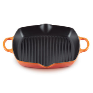 Le Creuset Signature cast iron grill Le Creuset Flame Square - Buy now on ShopDecor - Discover the best products by LECREUSET design