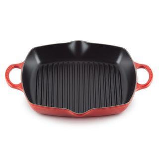Le Creuset Signature cast iron grill Le Creuset Cerise Square - Buy now on ShopDecor - Discover the best products by LE CREUSET design