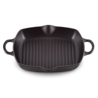 Le Creuset Signature cast iron grill Le Creuset Licorice Square - Buy now on ShopDecor - Discover the best products by LECREUSET design