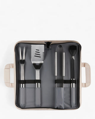 Le Creuset BBQ set of 4 tools and carry bag - Buy now on ShopDecor - Discover the best products by LE CREUSET design