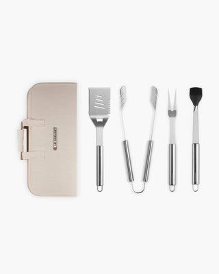 Le Creuset BBQ set of 4 tools and carry bag - Buy now on ShopDecor - Discover the best products by LE CREUSET design
